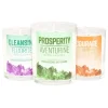 10 oz crystal energy candle