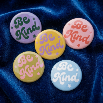 Be Kind pin