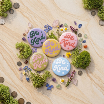 Be Kind pin