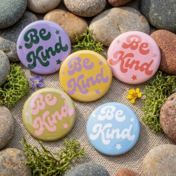 Be Kind pin