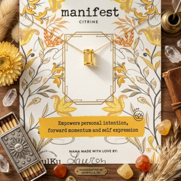 Citrine Refined Necklace for Manifest