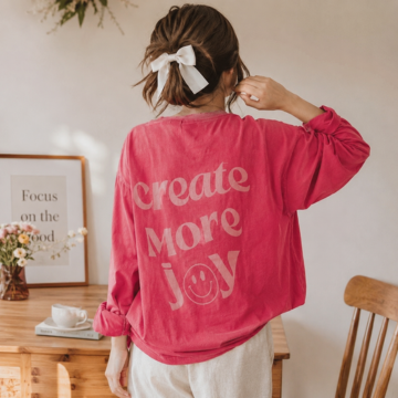 Create More Joy tee