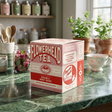 Double Mint Rose Tea Bags