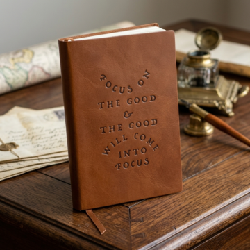 Focus On The Good Vegan Leather Journal