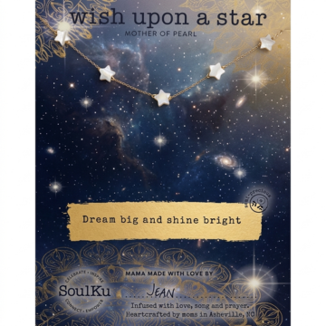 Mother of Pearl Star Celestial Necklace
