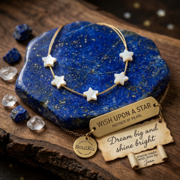 Mother of Pearl Star Celestial Necklace