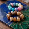 Stone Bead Bracelets (2) Stone Bead Bracelets