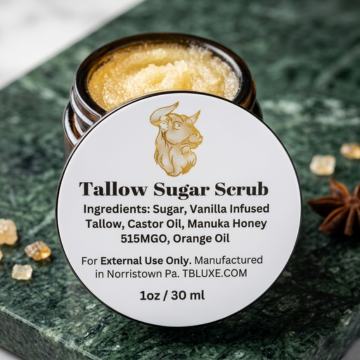 Tallow Sugar Scrub (2) Tallow Sugar Scrub