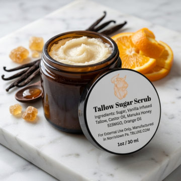 Tallow Sugar Scrub (3) Tallow Sugar Scrub